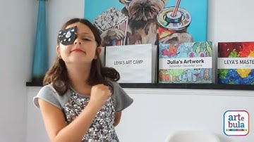 Make a pirates eye patch -  easy pirate craft