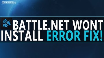 How To FIX Battle.Net Installation Error - (Quick & Easy)