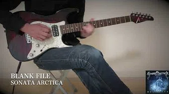 Sonata Arctica - Blank File - Guitar Solo Cover