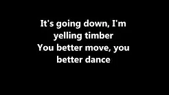 Pitbull- Timber Lyrics