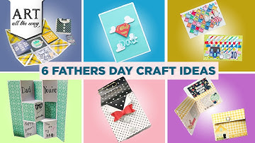 6 Fathers Day Craft Ideas | DIY Fathers Day Card | Fathers Day Compilation | Gift | @VENTUNOART