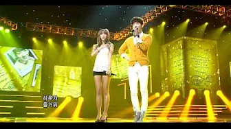 [HD]   110911  SBS 人气歌谣   JoKwon & G.NA - Special Stage     赵权