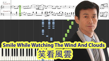[Piano Tutorial] Smile While Watching The Wind And Clouds | 笑看風雲 (Instinct OST) - Adam Cheng | 鄭少秋