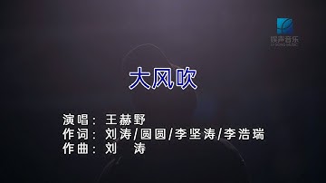 王赫野 - 大风吹（高清1080P）KTV版