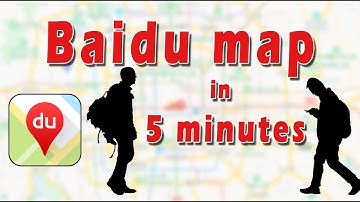 How to use Chinese map | Baidu Map tutorial | Video 45 Shais ul Haq