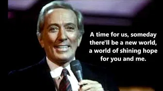 A Time For Us  ANDY WILLIAMS (with lyrics)