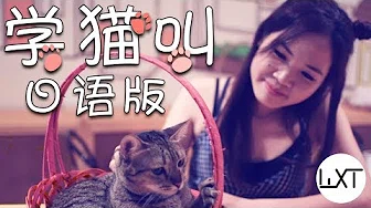小潘潘、 小峰峰 - 学猫叫 日语版翻唱 【WXT 吴限TWO Cover】