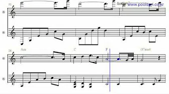 Wedding Song - Eb Alto Sax Sheet Music [ kenny g ]