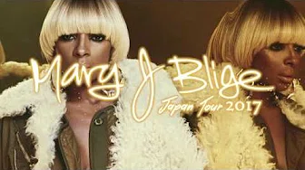 Mary J. Blige Japan Tour 2017 告知SPOT