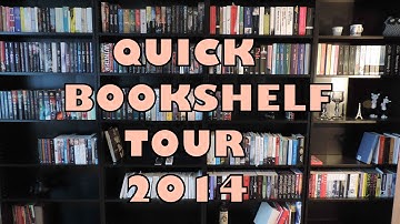 Quick Bookshelf Tour 2014