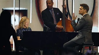 Diana Krall and Michael Bublé perform 