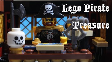 Lego Pirate Treasure (Lego Anniversary Stop Motion - 2 Years on Youtube)