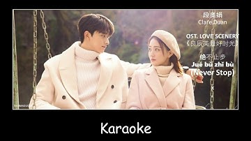 Karaoke Never Stop 绝不止步 by Clare Duan 段奥娟  LOVE SCENERY OST 《良辰美景好时光》 [CHN|PINYIN|ENG Lyrics]