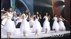 The Old 12 Girls Band 女子十二乐坊 Miracle 奇蹟 in HD white outfit