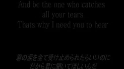 Hoobastank-The Reason 和訳