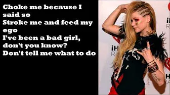 Avril Lavigne - Bad Girl (feat. Marilyn Manson) [Lyrics]