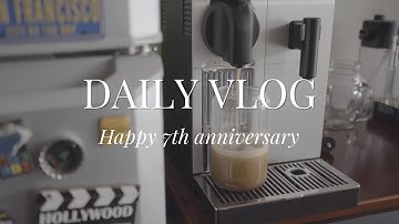 7th anniversary vlog｜7周年纪念日vlog｜异地恋的两位终于在一起过纪念日了