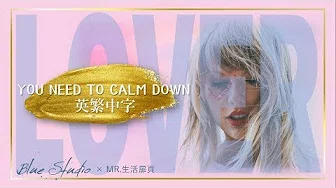 《你需要冷静》Taylor Swift - You Need To Calm Down英繁中字