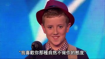 英國達人秀-12歲男孩轟動全場的告白情歌