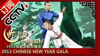 2013蛇年央视春晚 武术歌曲《少年中国》Youth of China 赵文卓| CCTV春晚