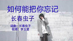 《如何能把你忘记 》 演唱：长春虫子