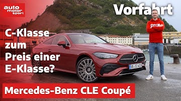 Mercedes-Benz CLE: Ein Coupé, das zwei ersetzen soll! – Vorfahrt (Review) | auto motor und sport